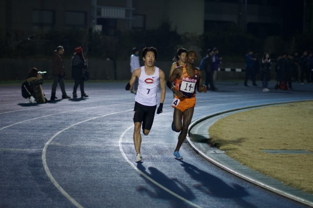 2019-12-01 日体大記録会 5000m 44組 00:13:55.23